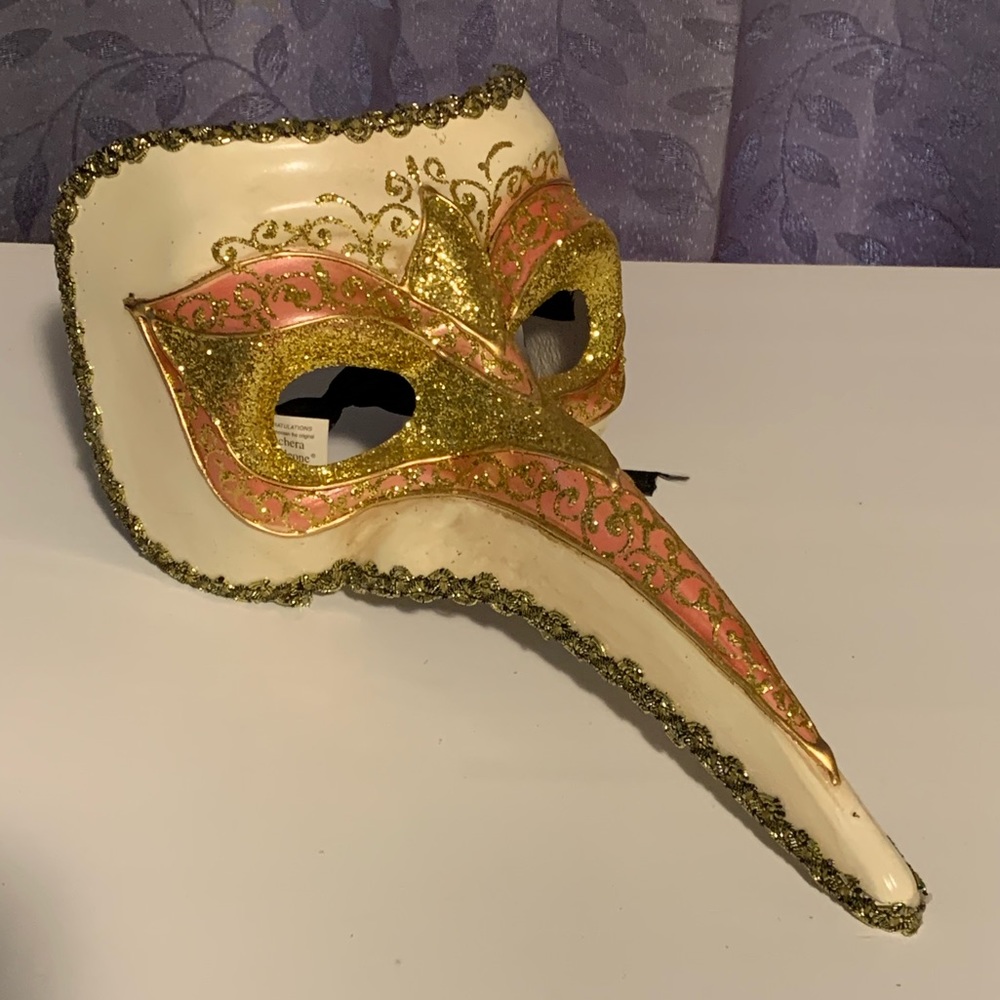 Venetian Scaramouche Mask